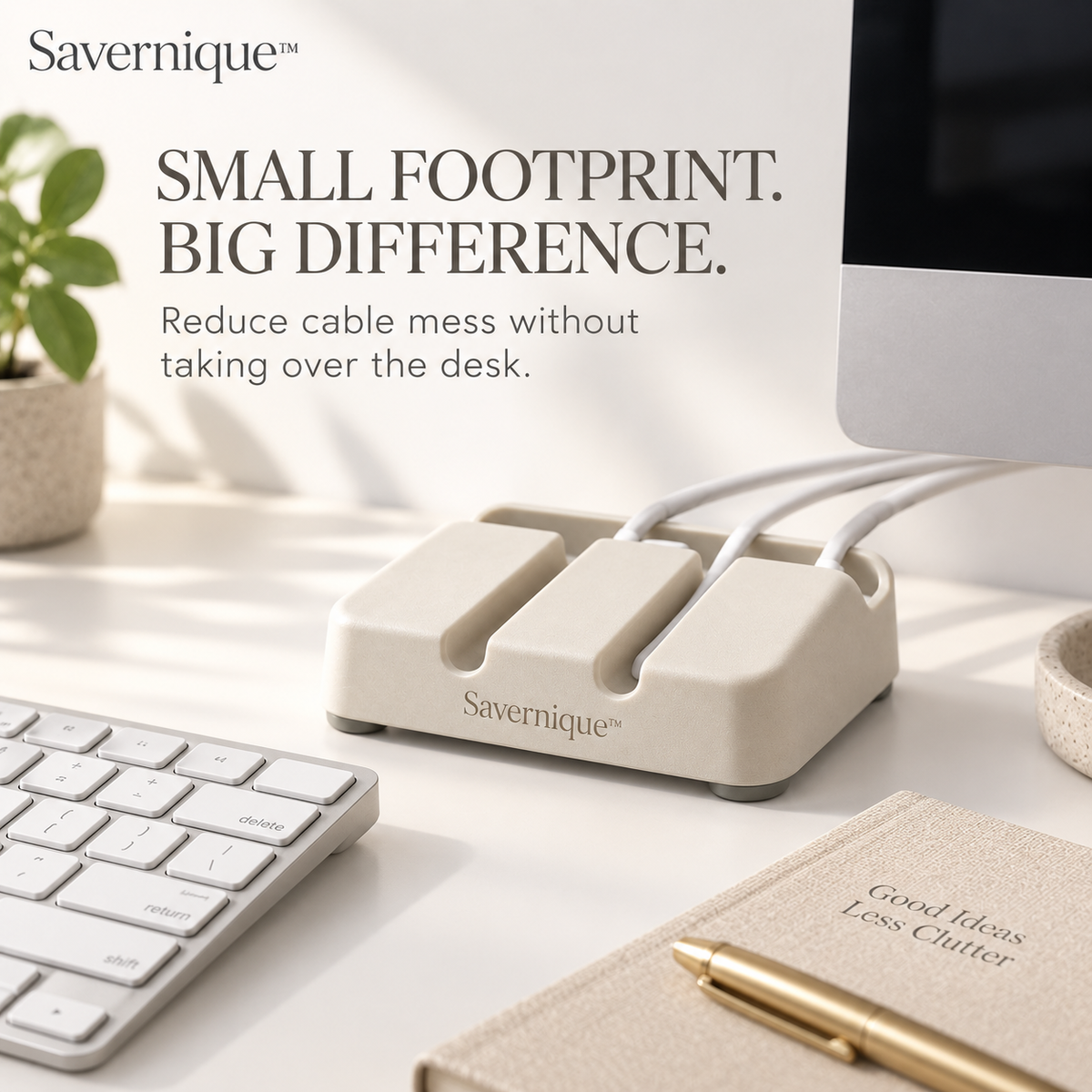 Savernique™ Cable Organizer Dock