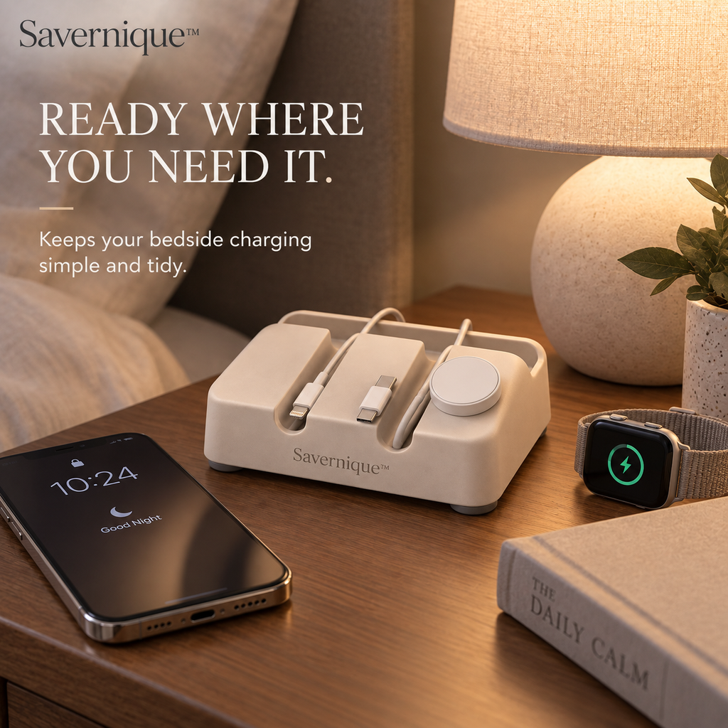 Savernique™ Cable Organizer Dock