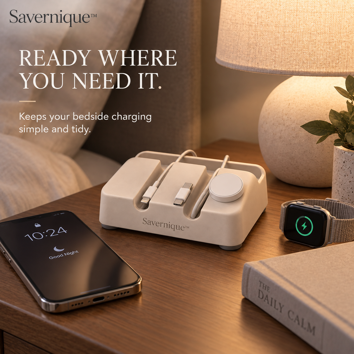 Savernique™ Cable Organizer Dock