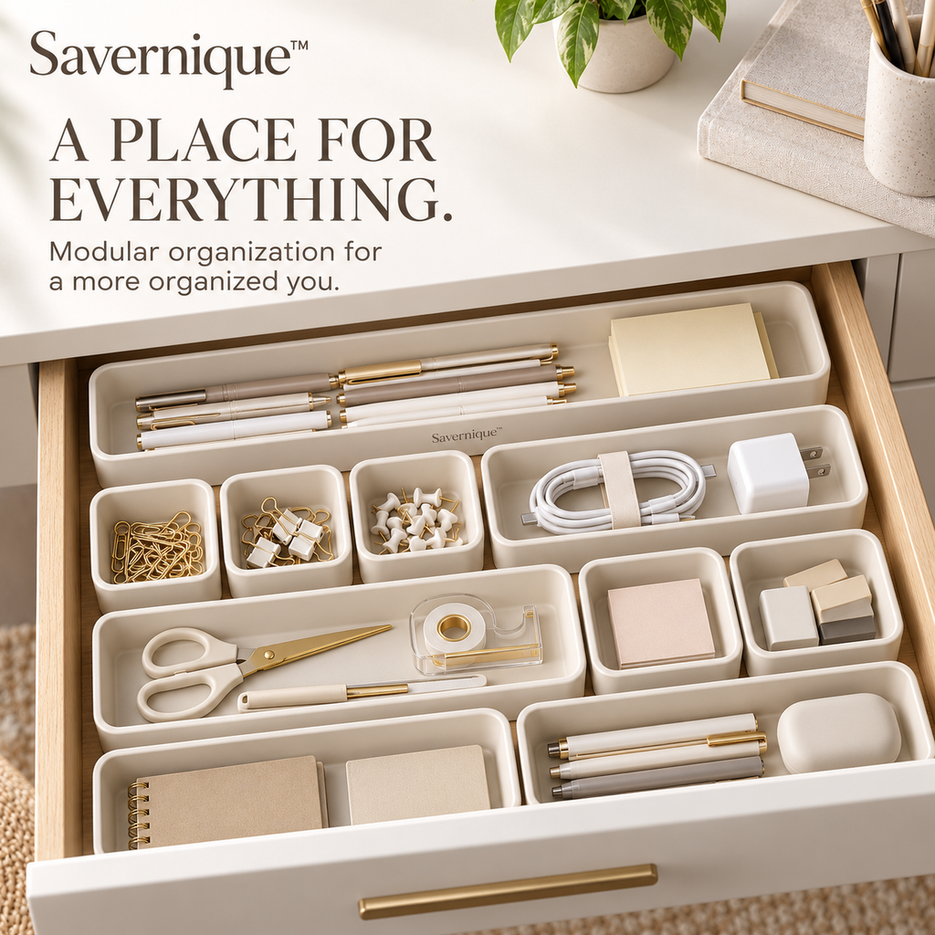 Savernique™ Drawer Organizer Set