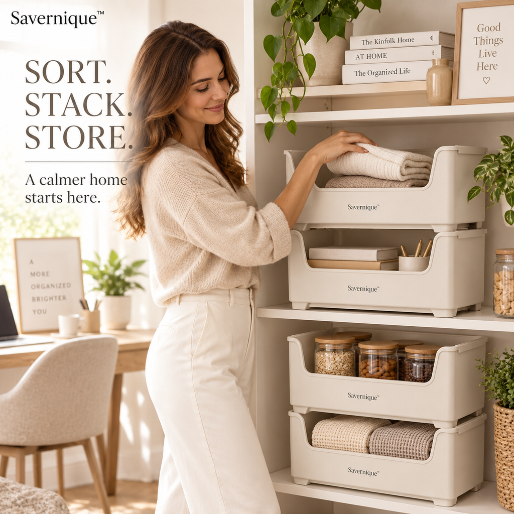 Savernique™ Stackable Storage Bin