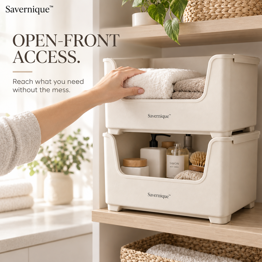 Savernique™ Stackable Storage Bin