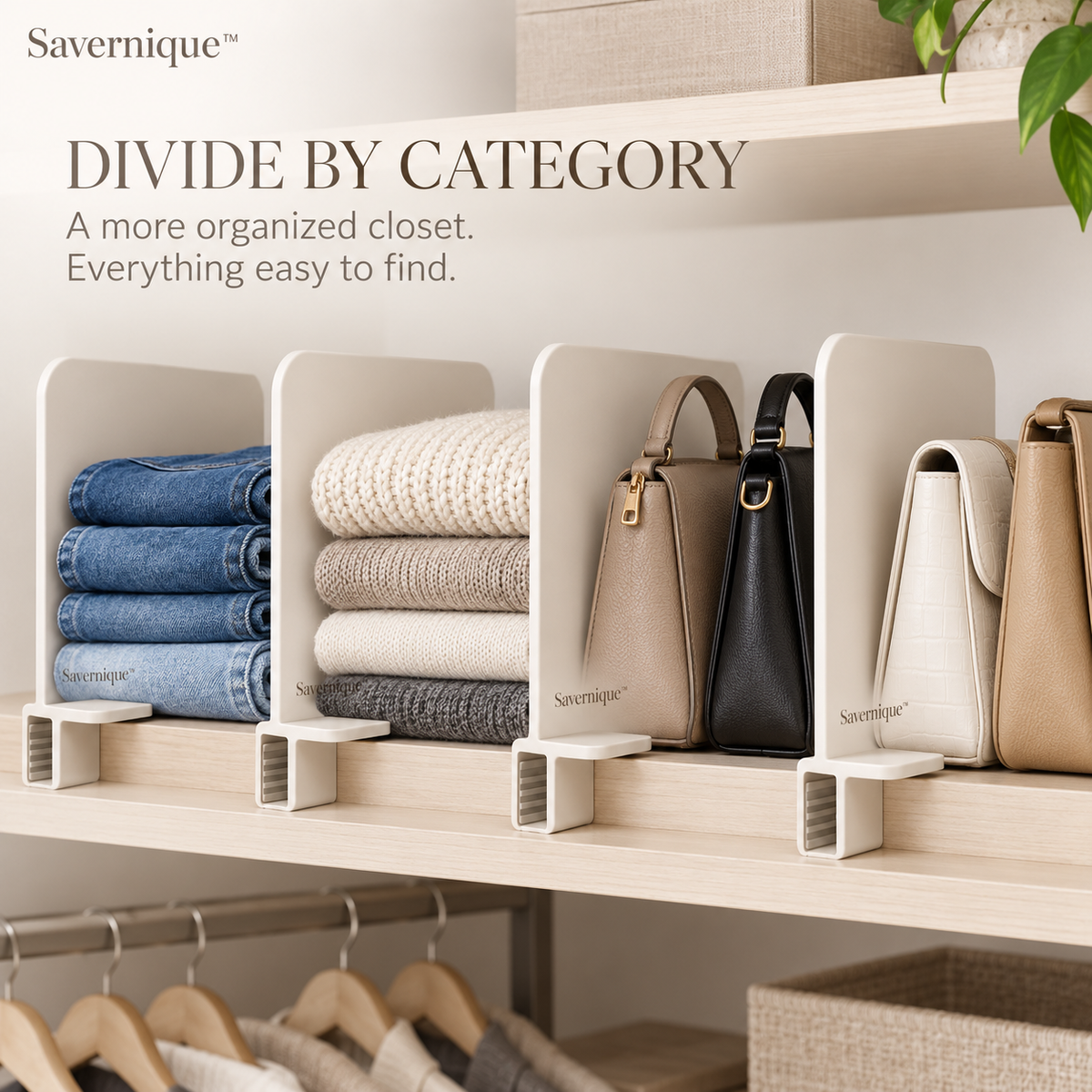Savernique™ Closet Divider
