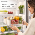 Savernique™ Fridge Organizer Bin
