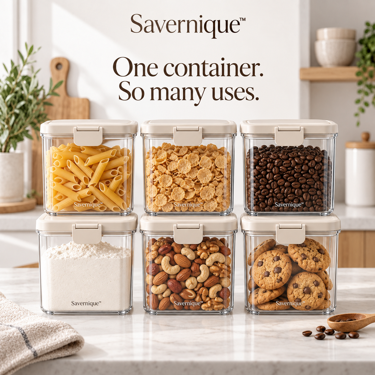 Savernique™ Pantry Storage Container