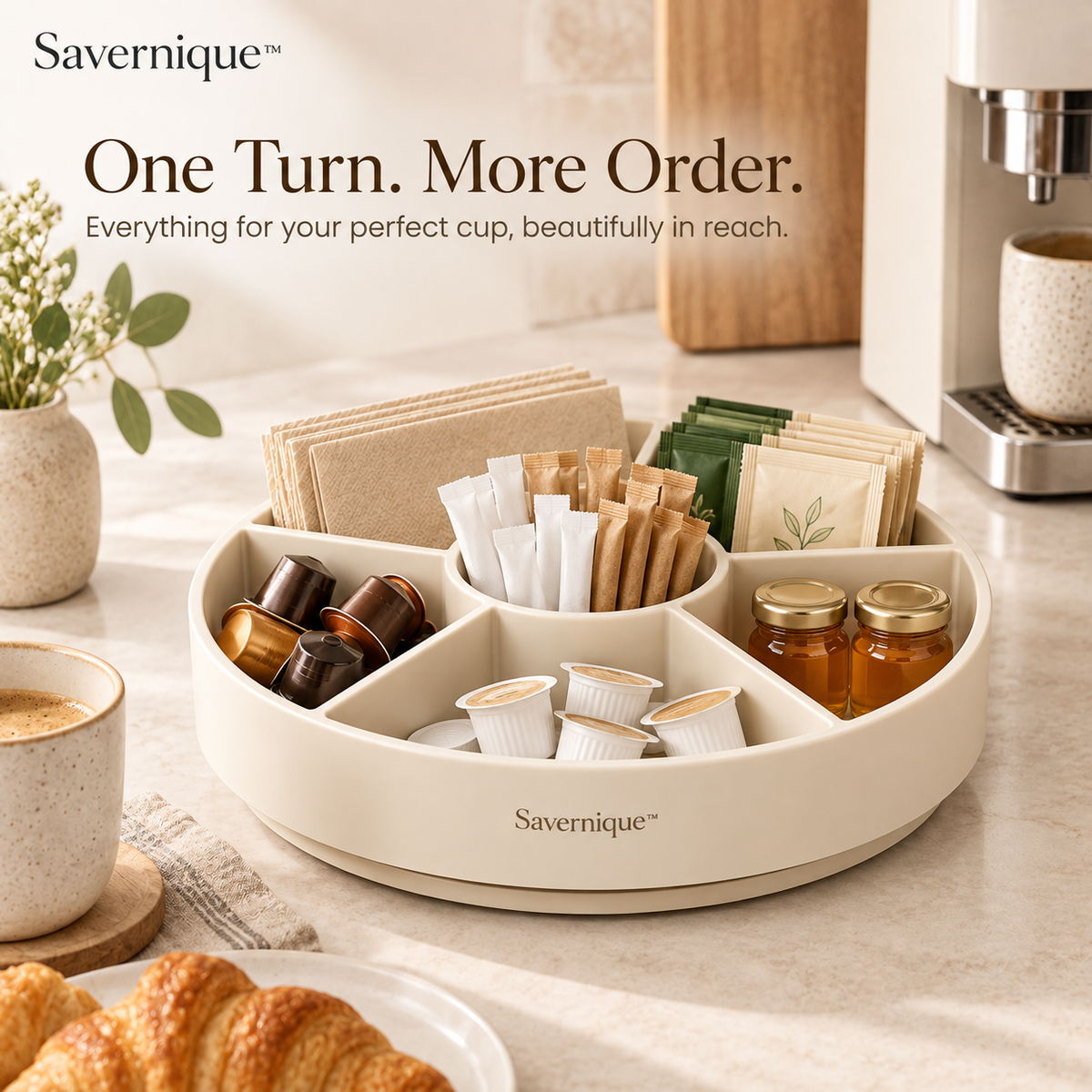 Savernique™ Rotating Kitchen Organizer