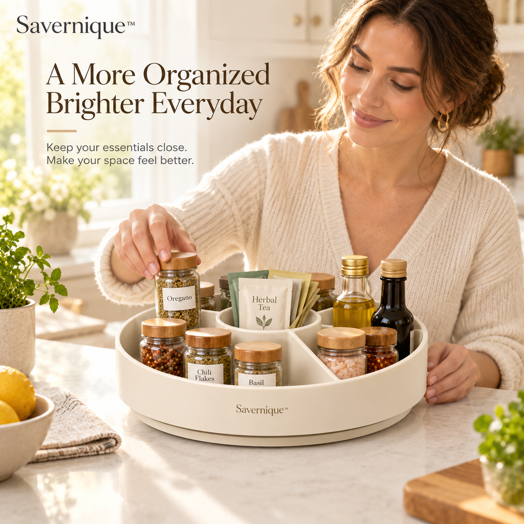 Savernique™ Rotating Kitchen Organizer