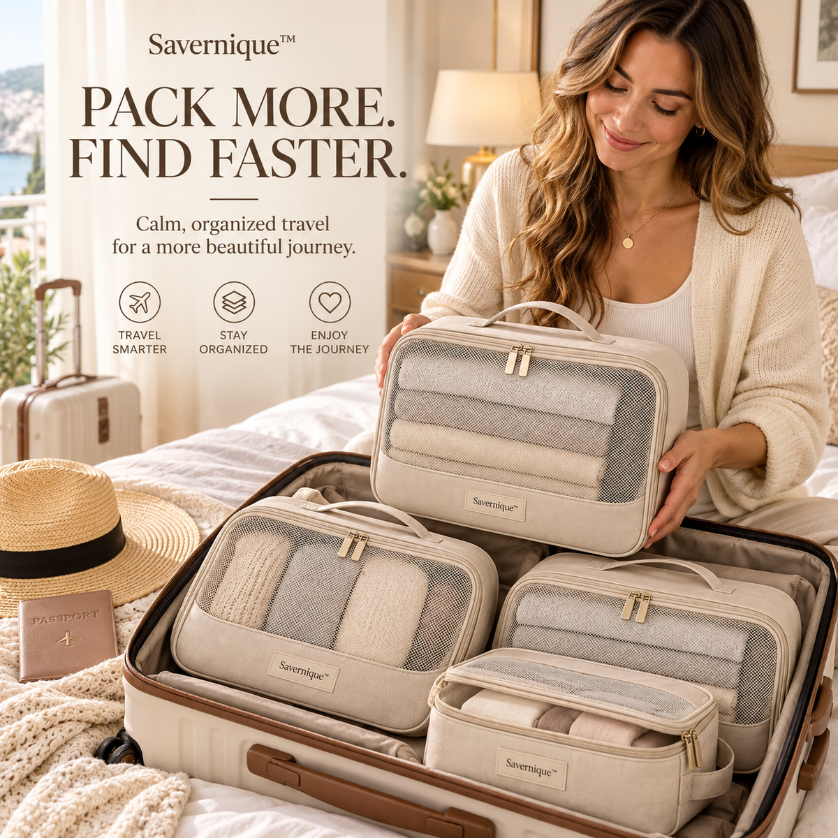 Savernique™ Travel Packing Cube Set