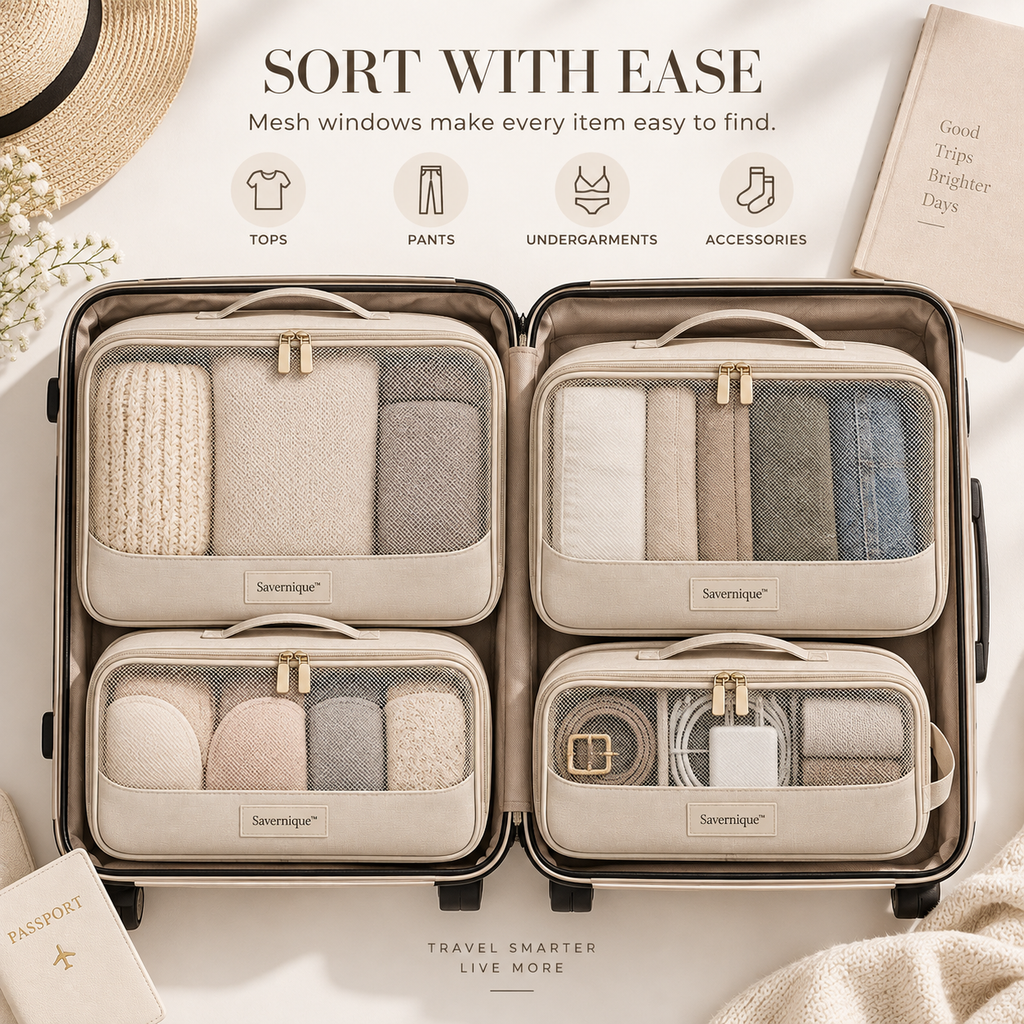 Savernique™ Travel Packing Cube Set