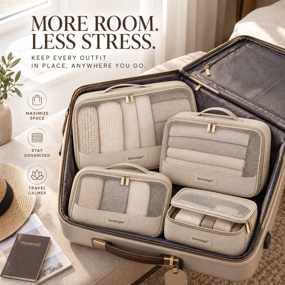 Savernique™ Travel Packing Cube Set