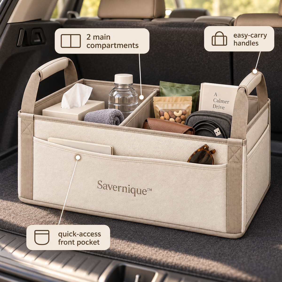 Savernique™ Car Storage Organizer